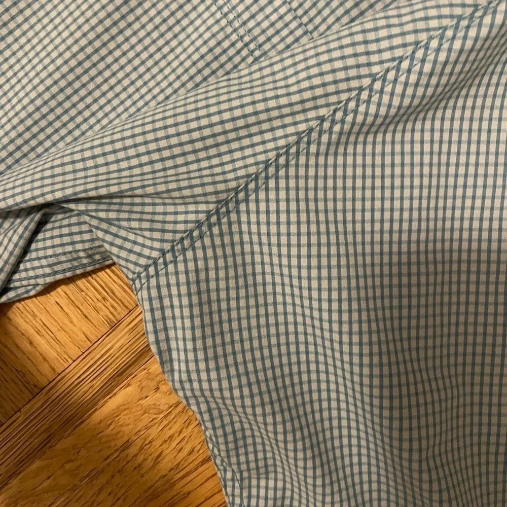 EUC Y2K the North Face plaid shirt